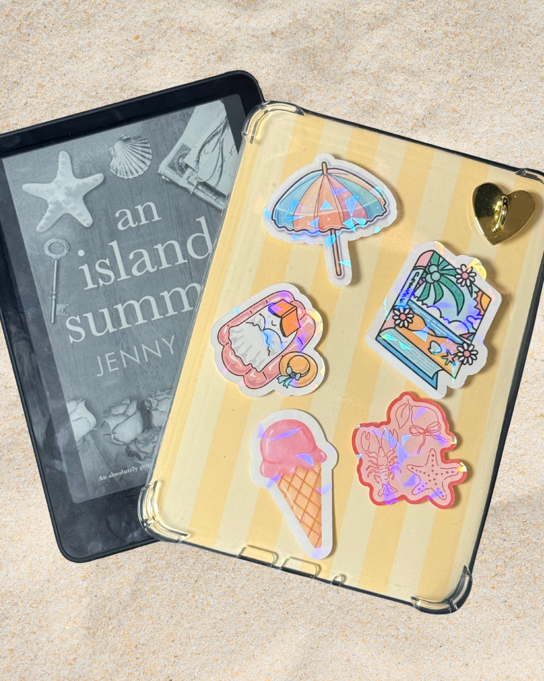 Coastal Edit Kindle Inserts W/ Sticker Pack