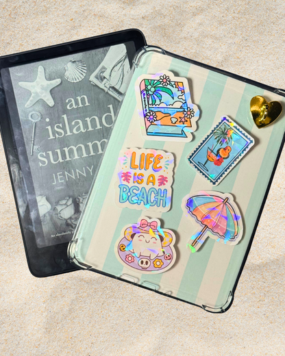 Coastal Edit Kindle Inserts W/ Sticker Pack