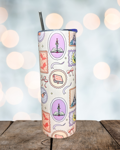 Book Themed Tumblers