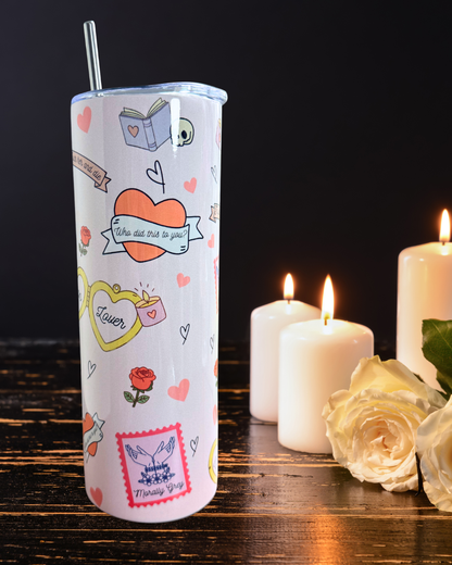 Book Themed Tumblers