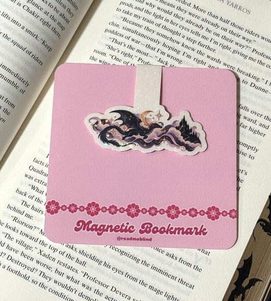 Fourth Wing Inspired Magnetic Bookmarks
