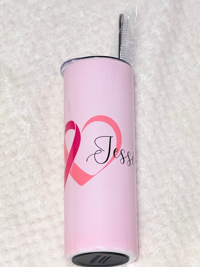 The Pink Chapter Personalized Tumbler