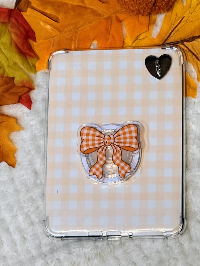 Autumn Gingham Bow